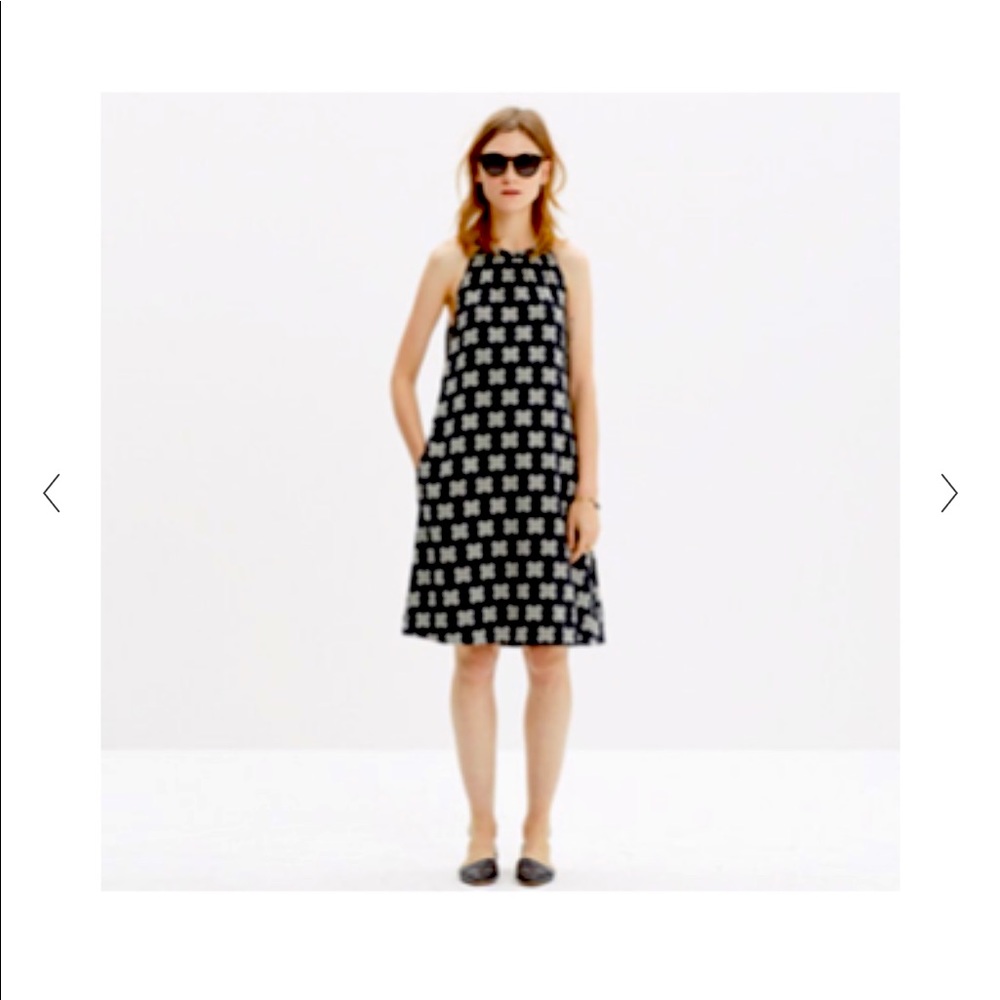 Madewell Trapeze Silk dress - Size 2